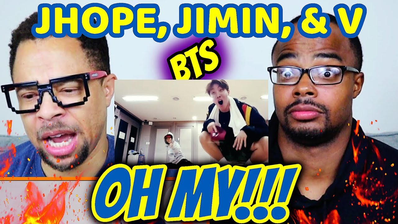 HOPE ON THE STREET| Freestyle by JHOPE, JIMIN, AND V REACTION