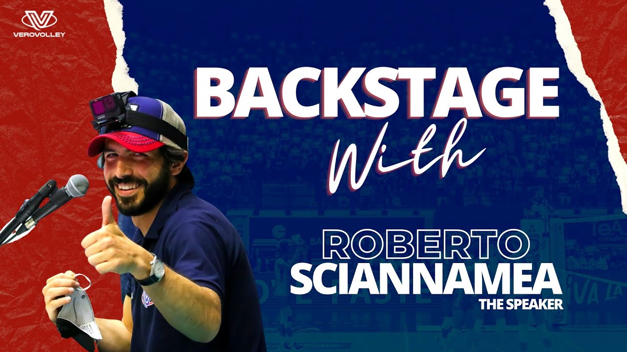 Backstage with | Roberto Sciannamea - the speaker