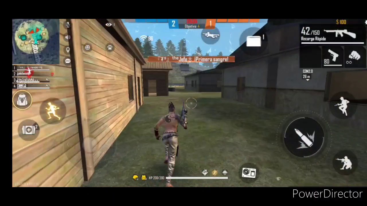 Free fire - Rey de la Thompson 😎
