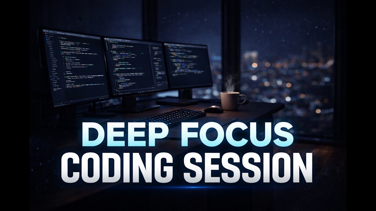 Deep Focus Coding Session 💻 | 2 Hour Lofi for Developers