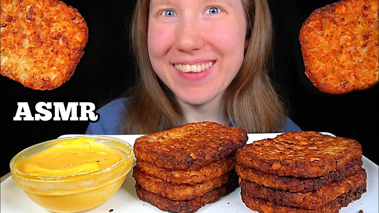 ASMR HASHBROWNS MUKBANG (No Talking) EATING SOUNDS