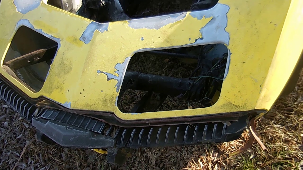 Doug's 1976 C3 Corvette Project Part 2: Headlight & Front Bumper Fix