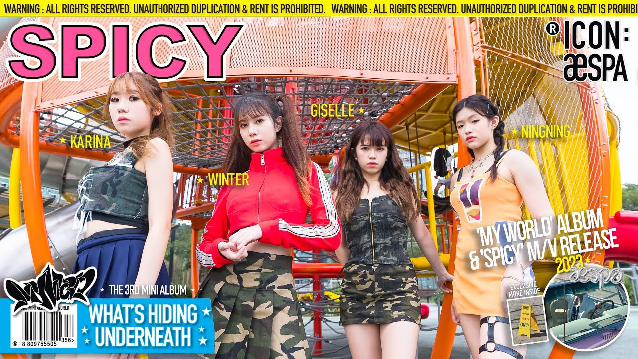 [4K] 'Spicy' - aespa 에스파 Dance Cover by Bloom🌸 from Hong Kong