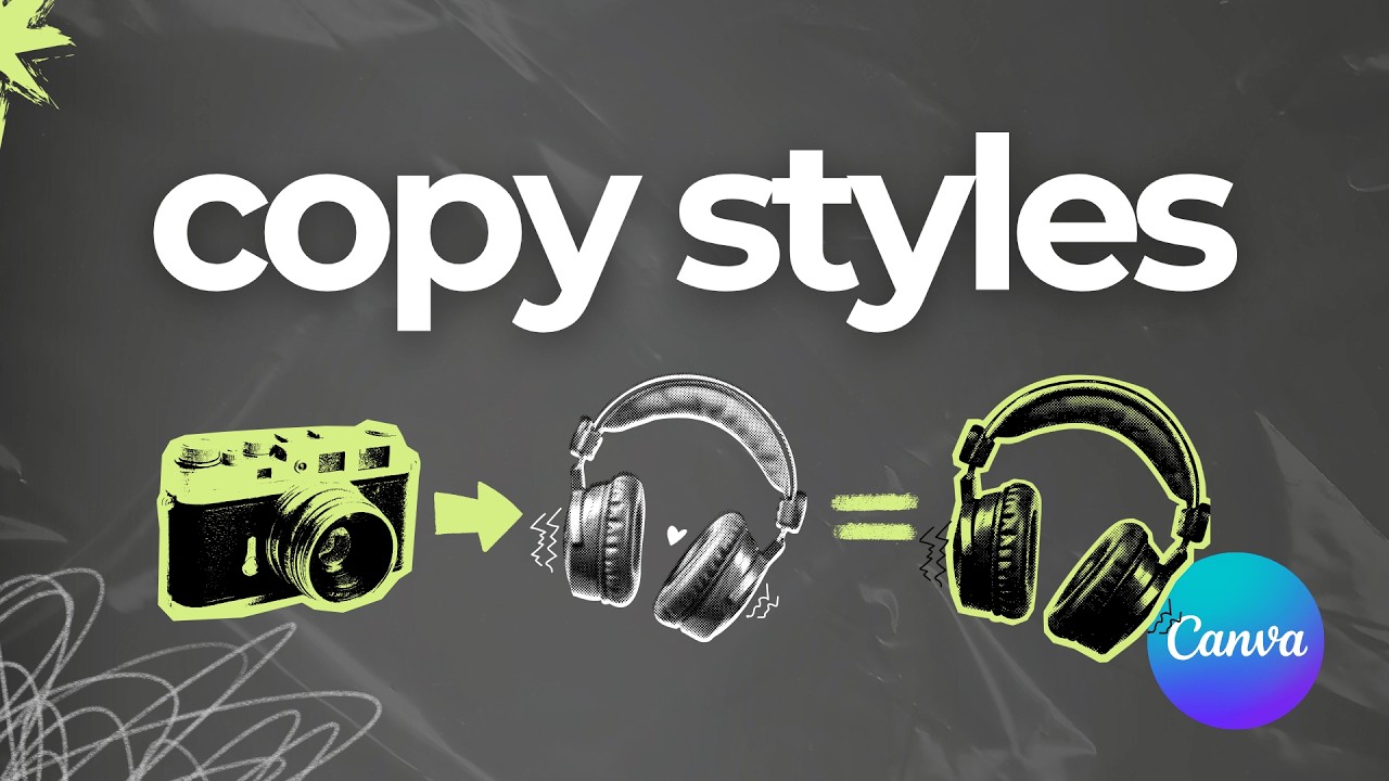 Copy Element Styles in Canva with One Click!