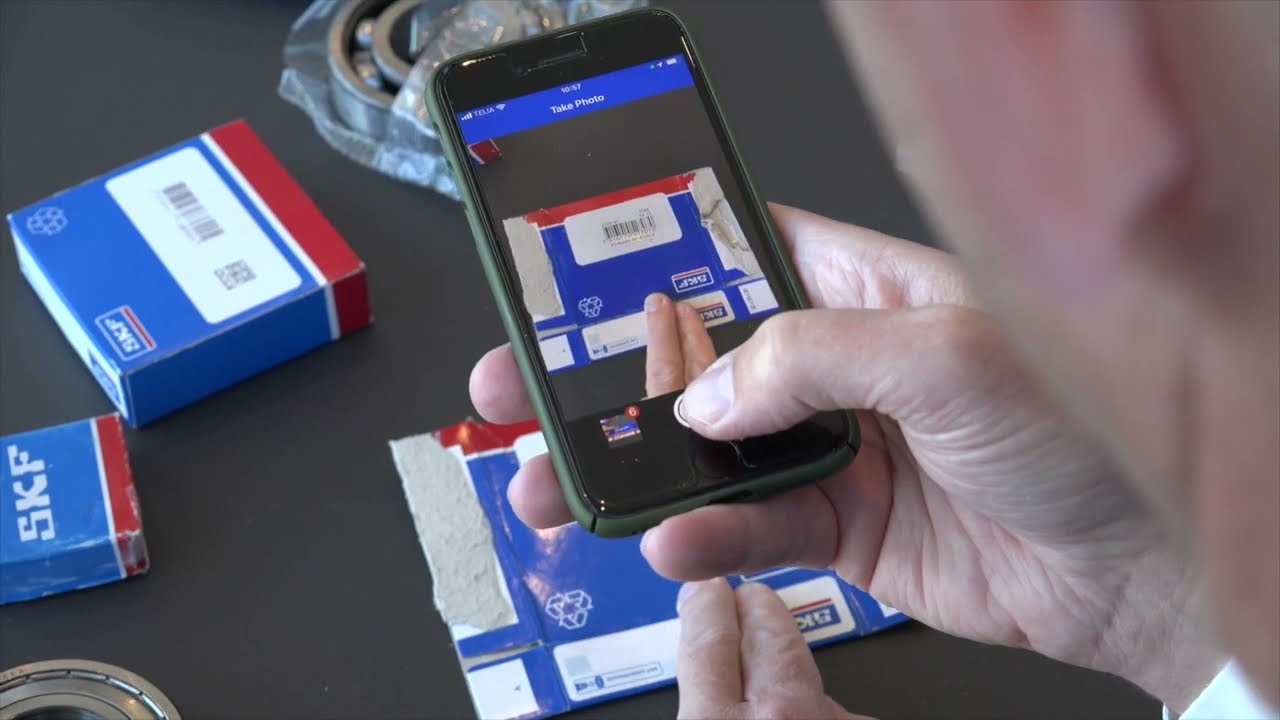 ¿Cómo puedo identificar la veracidad de un producto SKF? - APP SKF Authenticate