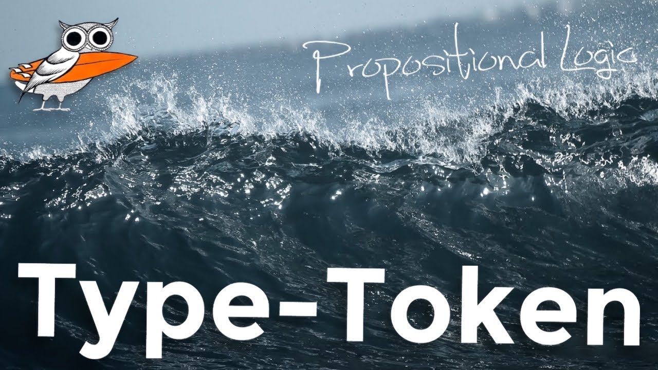 What is the difference between a type and a token?