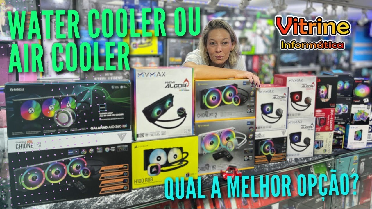 WATER COOLER OU AIR COOLER, COMO ESCOLHER ?