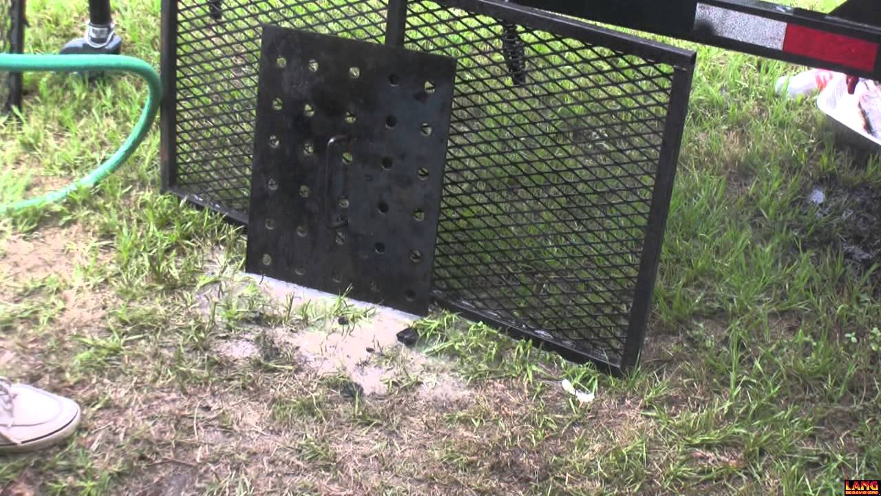 Cleaning The Lang Chargrill