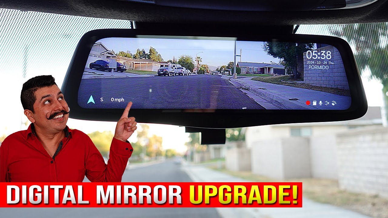 Pormido OEM Style Mirror Dash Cam Review (PRD80)