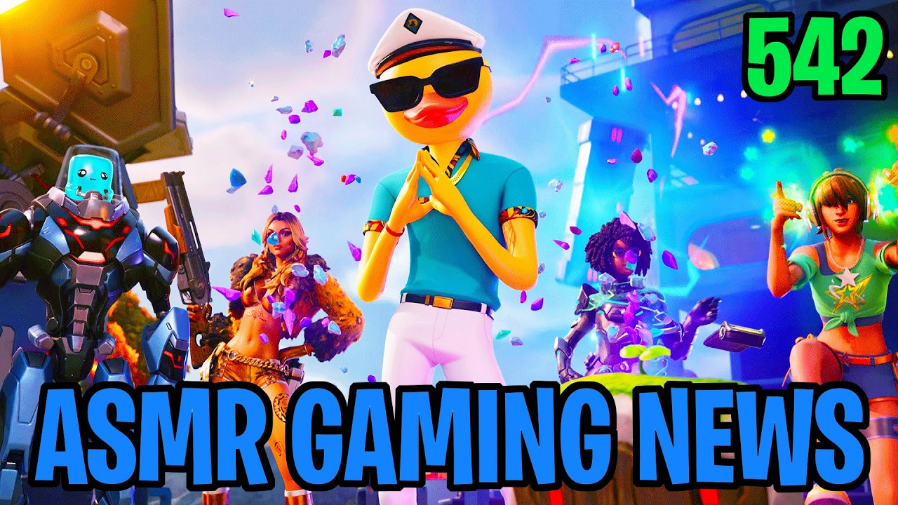 ASMR Gaming News Fortnite, Wolverine, God of War Laufey, Switch 2, Minecraft Movie 2 + more (542)