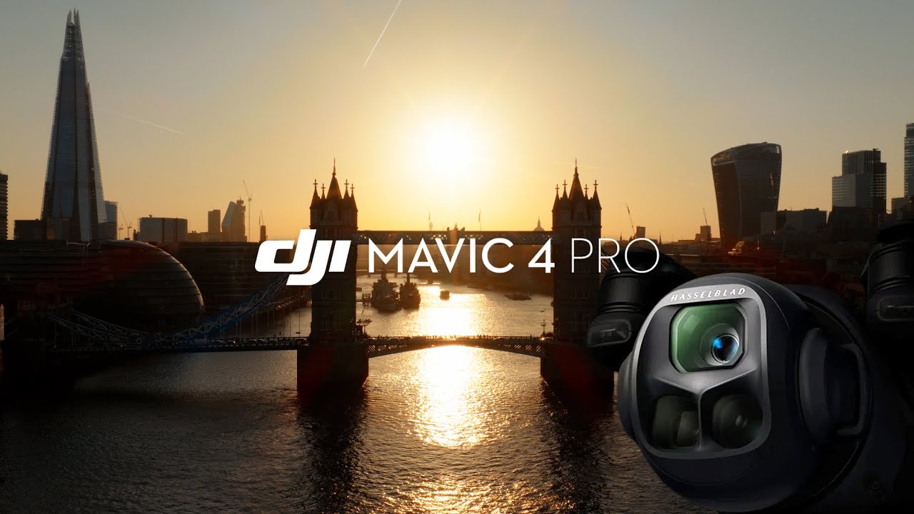 DJI Mavic 4 Pro First Flight at Tower Bridge (6K D-Log | Sunset + Night Footage)