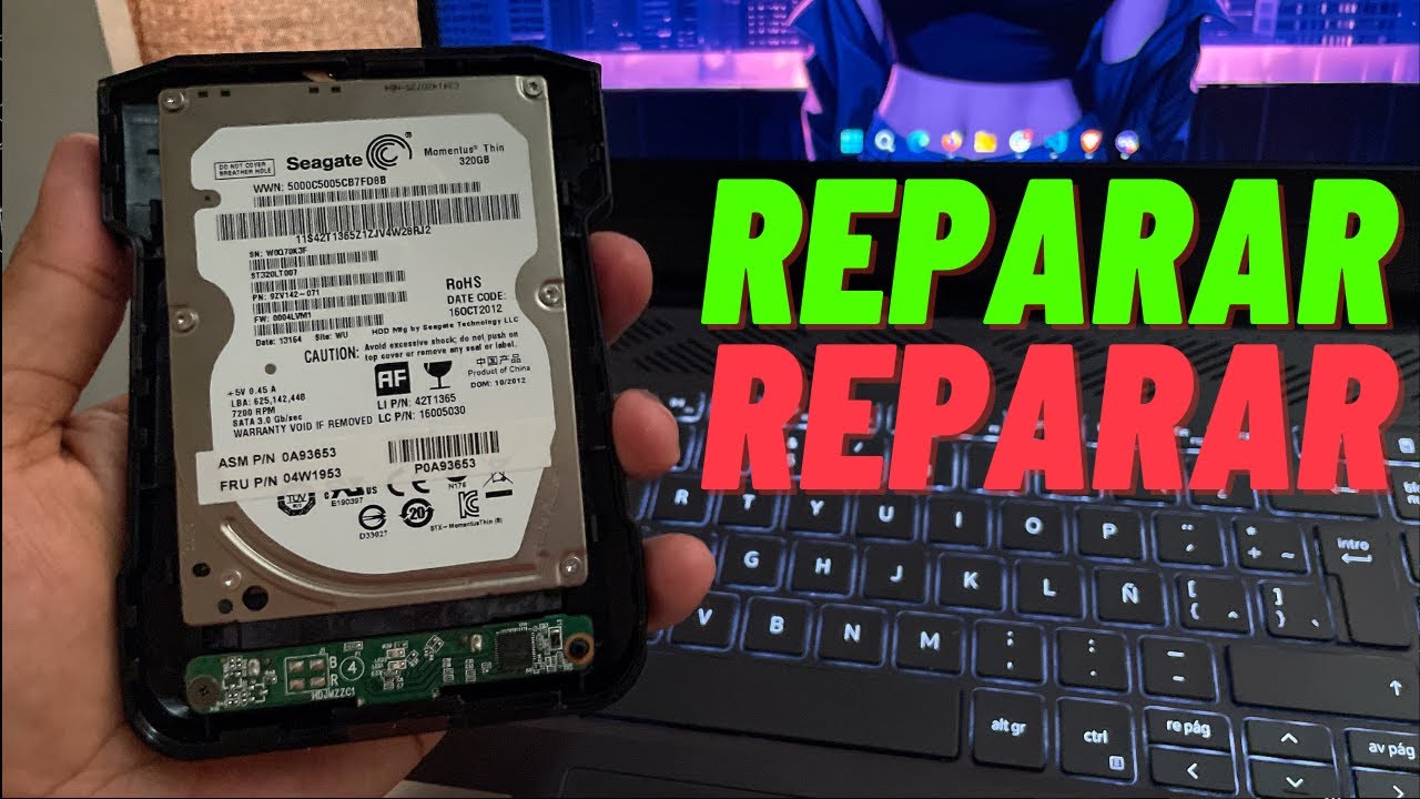 REPARAR Cualquier DISCO DURO, SSD o M.2 Externo o Interno en 2025 | 3 M&eacute;todos  GRATIS