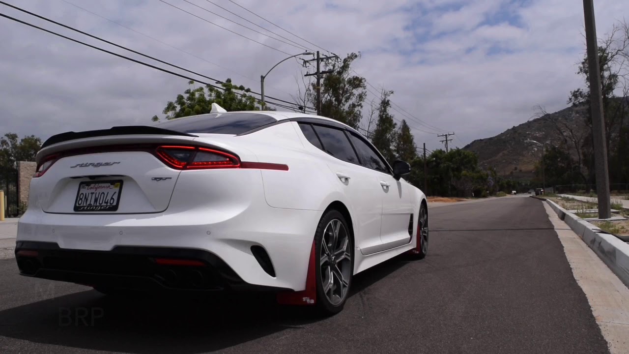 Kia Stinger MBRP Cat Back Exhaust ( Cold Start, Revs, Launch Control...)