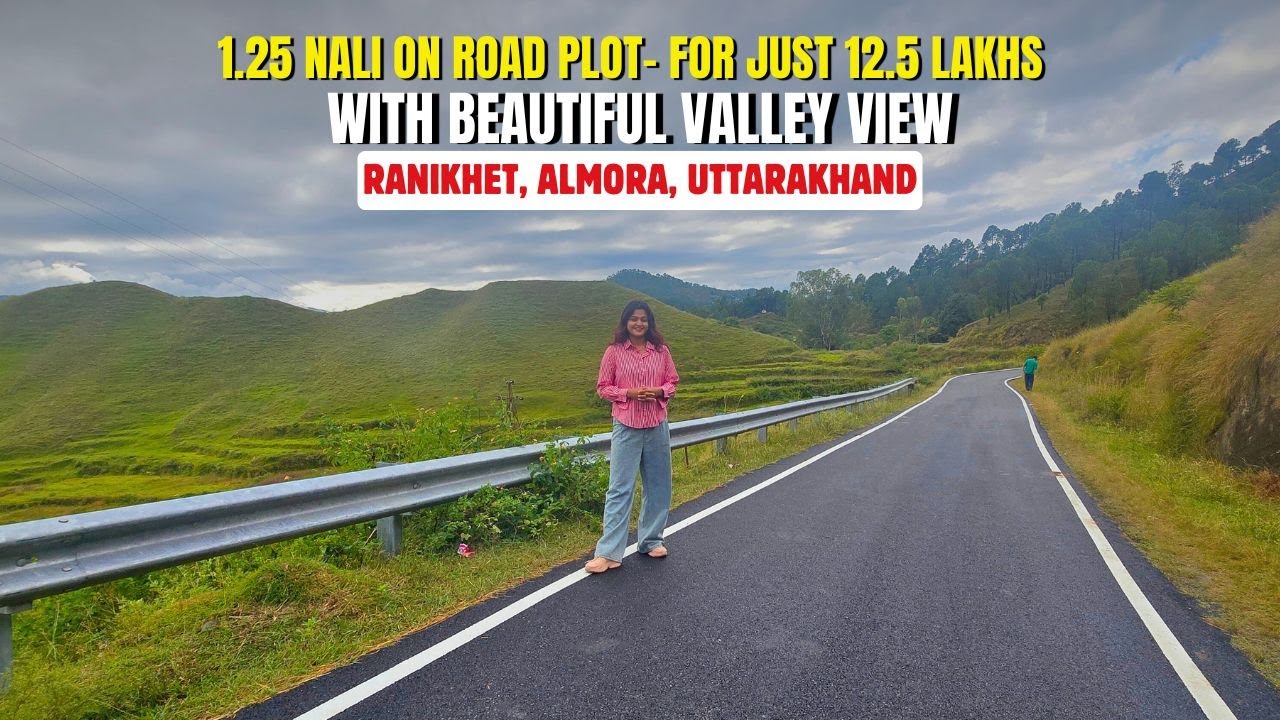 Plot In Ranikhet: 1.25 Nali Land for Sale | Affordable Plain Patch | UttarakhandProperty.com