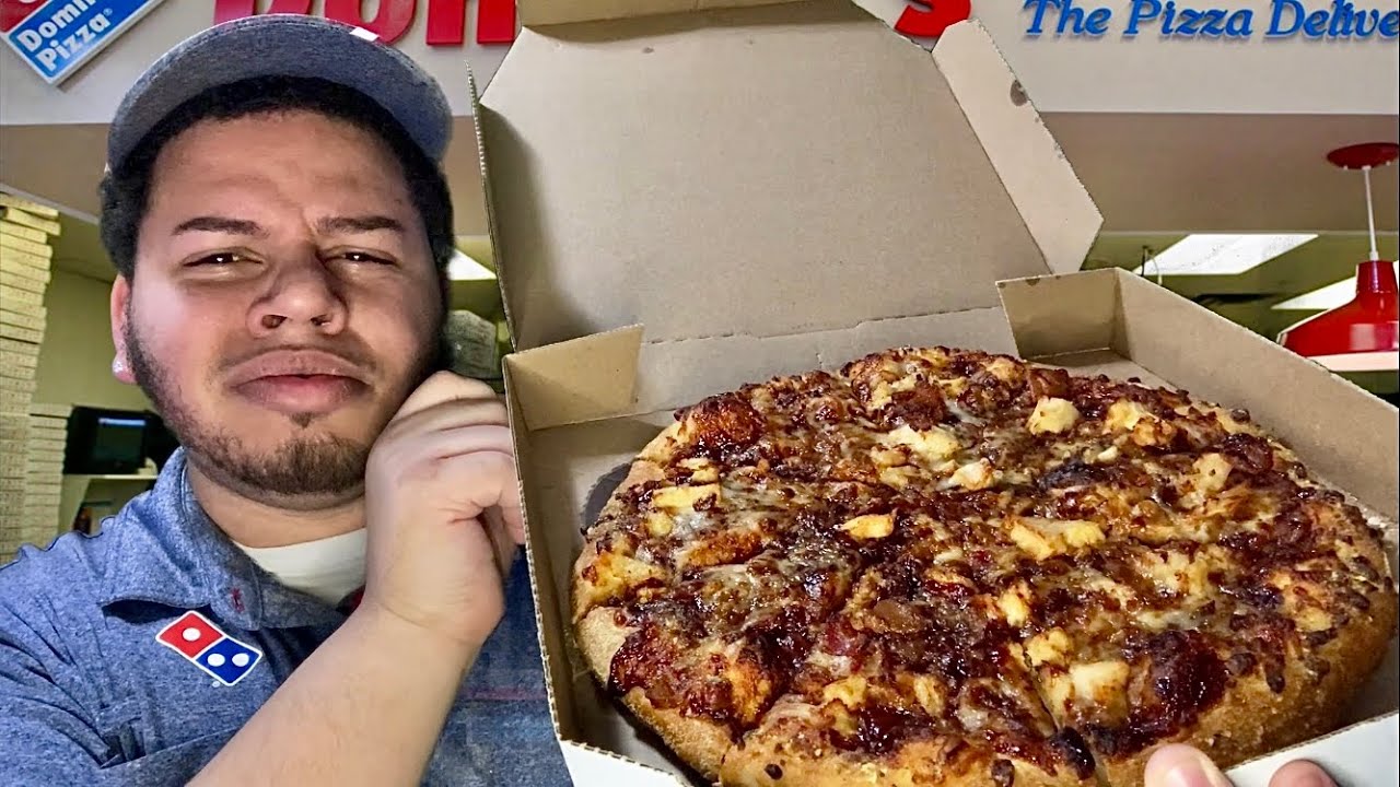 ASMR Rude Dominos Worker Eats Your Pizza (LOFI)