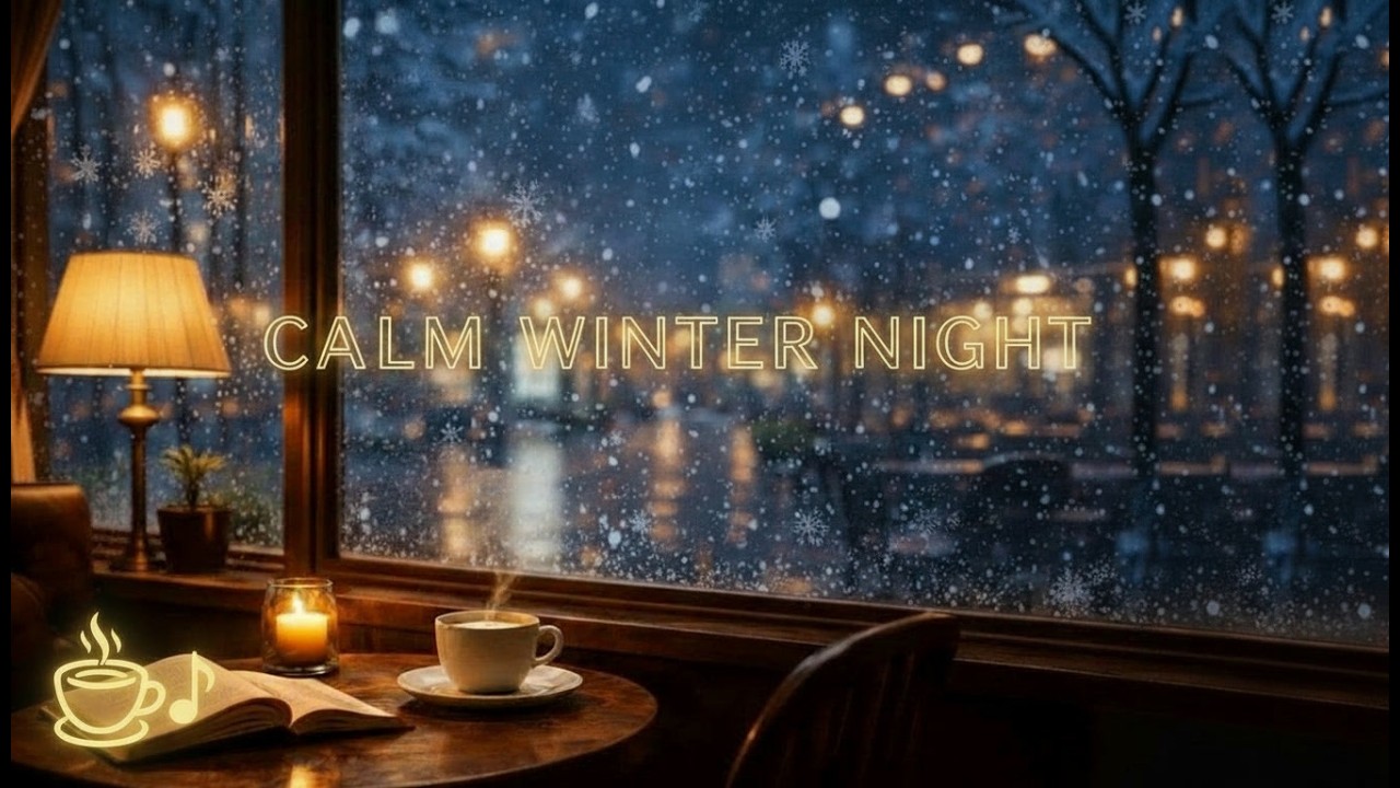 You’re Sitting in a Cozy Café on a Snowy Night