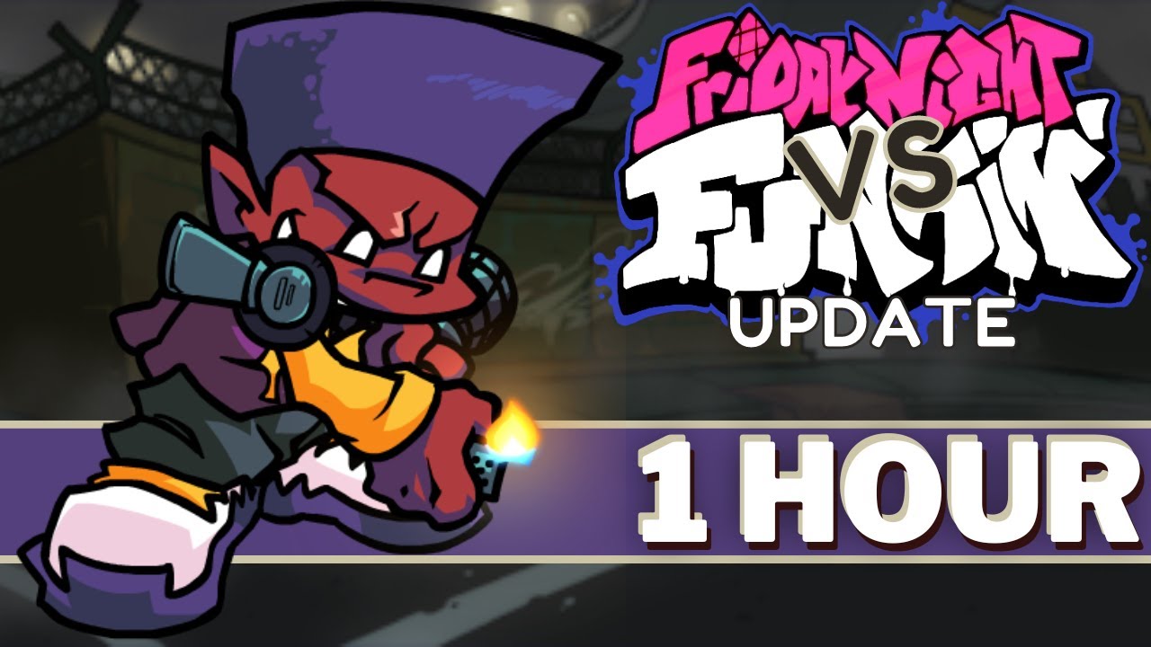 2HOT - FNF 1 HOUR SONG Perfect Loop (Friday Night Funkin' Update I FULL WeekEnd 1 I FNF Mods)