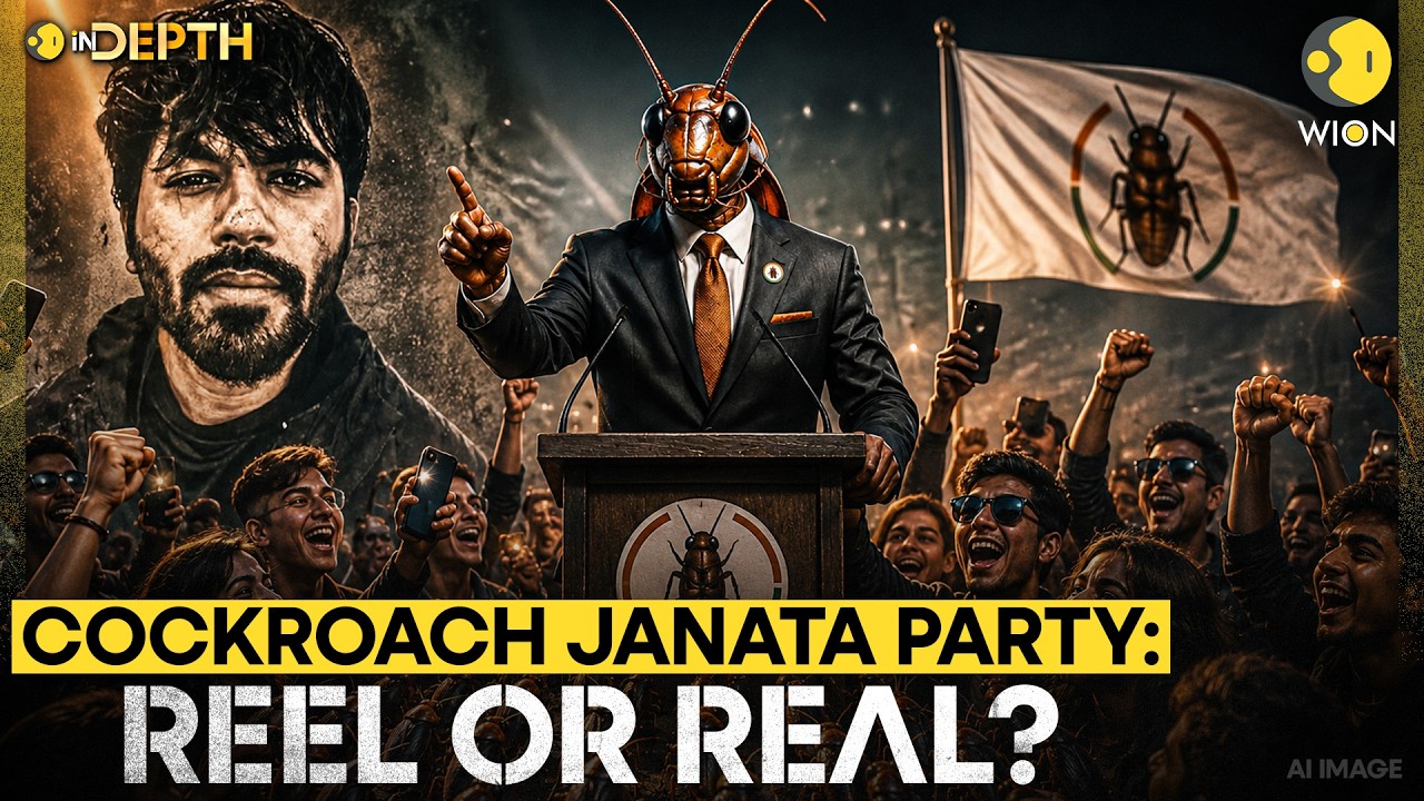 Cockroach Janata Party: Can A Meme Movement Solve India's 'Problems' & Fix Its Politics? | WION