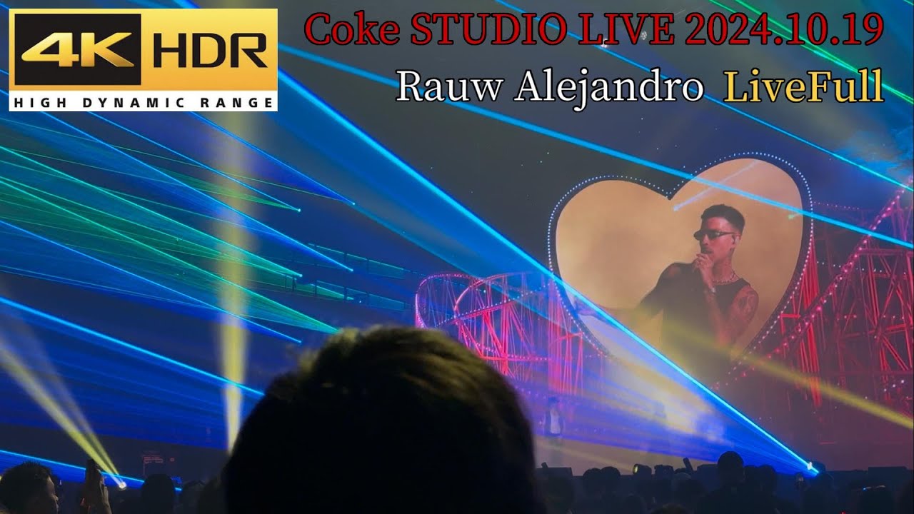 Rauw Alejandro Coke STUDIO LIVE 2024 2024.10.19 4K HDR