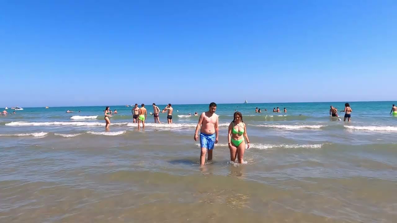 Beach Walk Lido di Jesolo 🔥  Best Beach in Italy