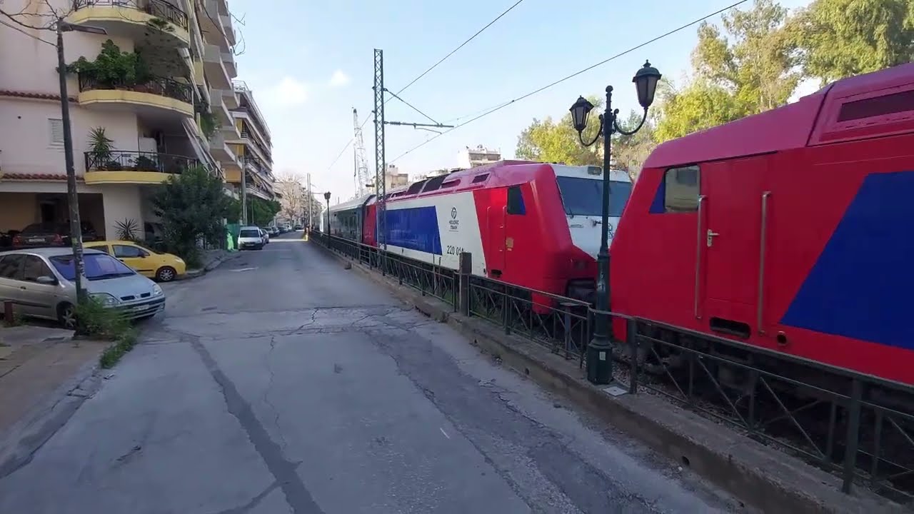 Morning Trains at Sepolia   14/4/2023