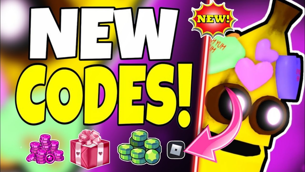 🥅SUBSCRIBE🥅 BANANA EATS CODES - ROBLOX BANANA EATS CODES