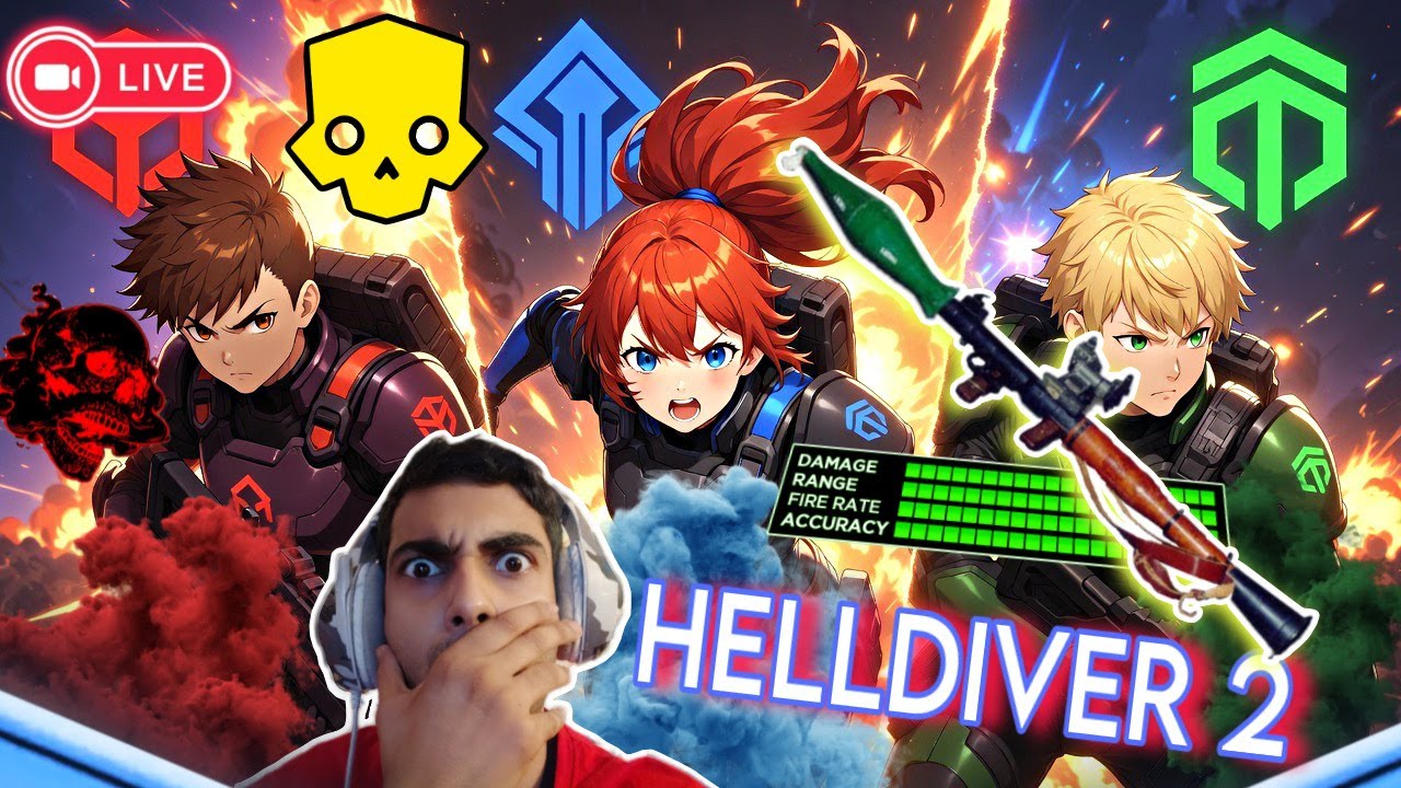 🔴 #LIVE NOW ParfaitNite 🔴🟣🟢 HELLDIVERS 2 Star of Peace Black Hole - NUKE Penta, Valmox  Prime