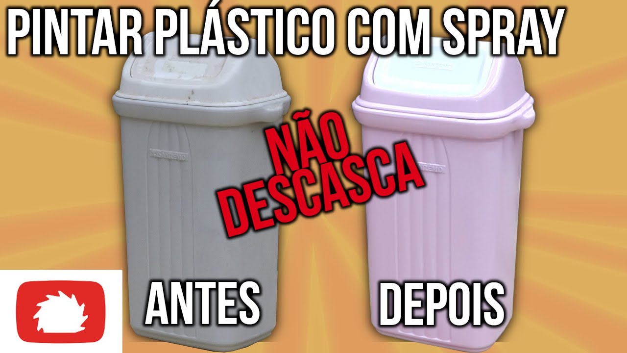Como pintar plástico com tinta spray sem descascar | Basicão da Poeira