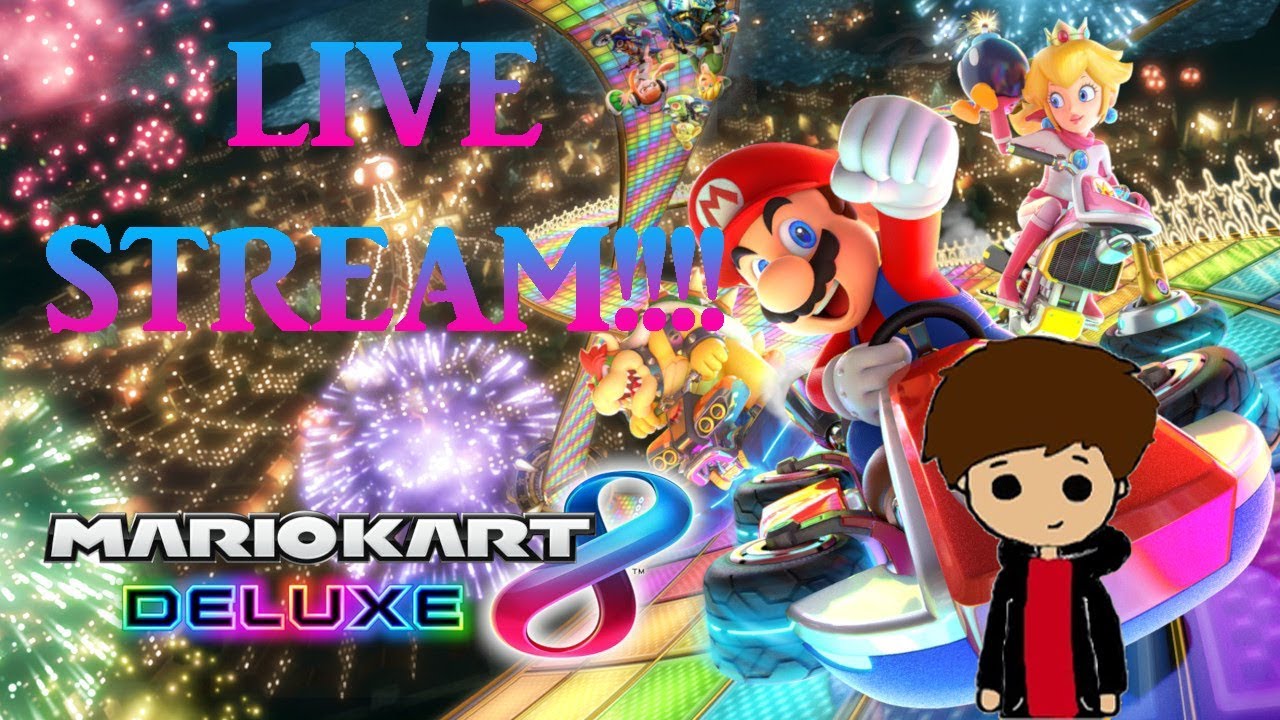 Mario Kart 8 DELUXE! Hailbot Live Stream #2