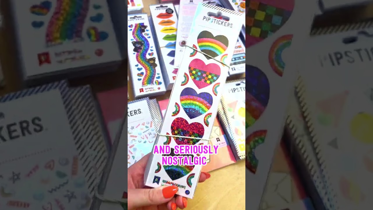 Official Pipsticks Stickers - Unboxing! OMG!