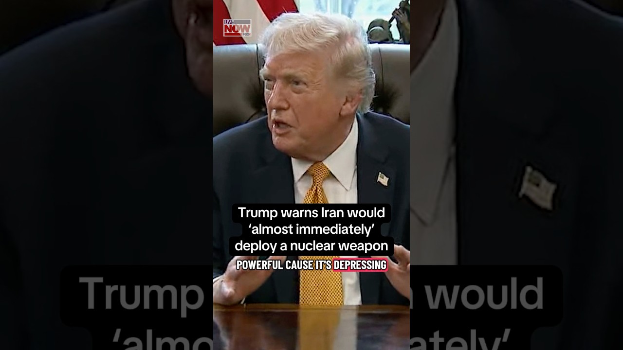 Trump says Iran would use nuclear weapon &lsquo;almost immediately&rsquo;