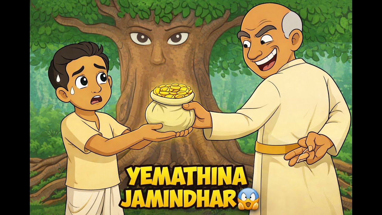 ஆலமரத்தின் சாட்சி 🌳|Tree’s Witness| #tamilstories |#comedy | #cartoon #animation @Animaze_stories​