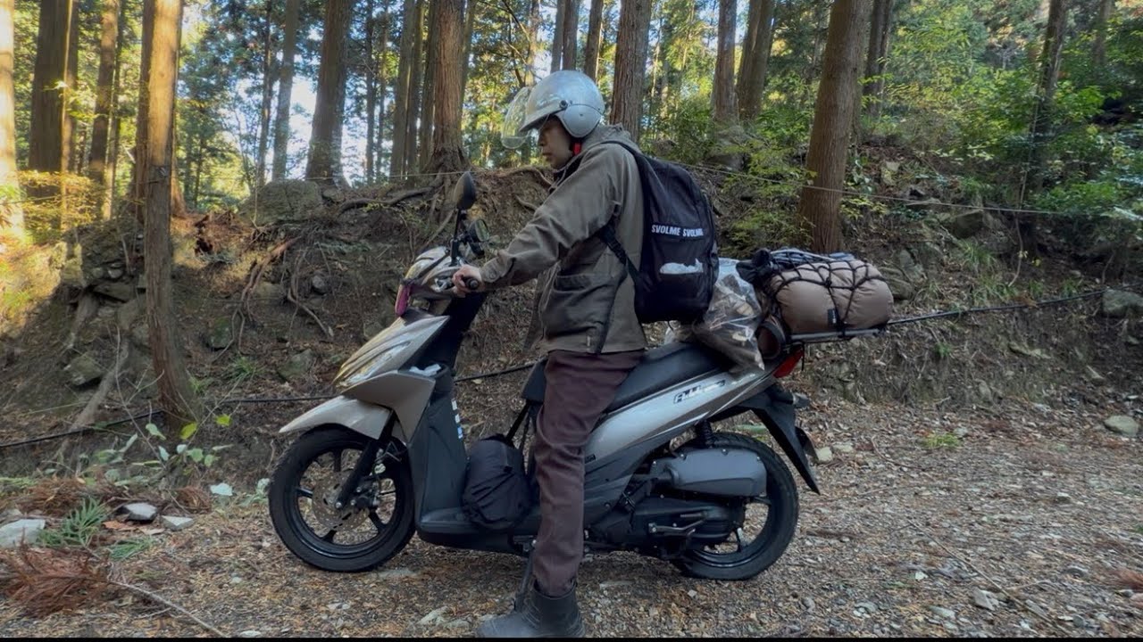 ㊗️第72回ポヲルの初❗️バイクキャンプ🛵🏕️