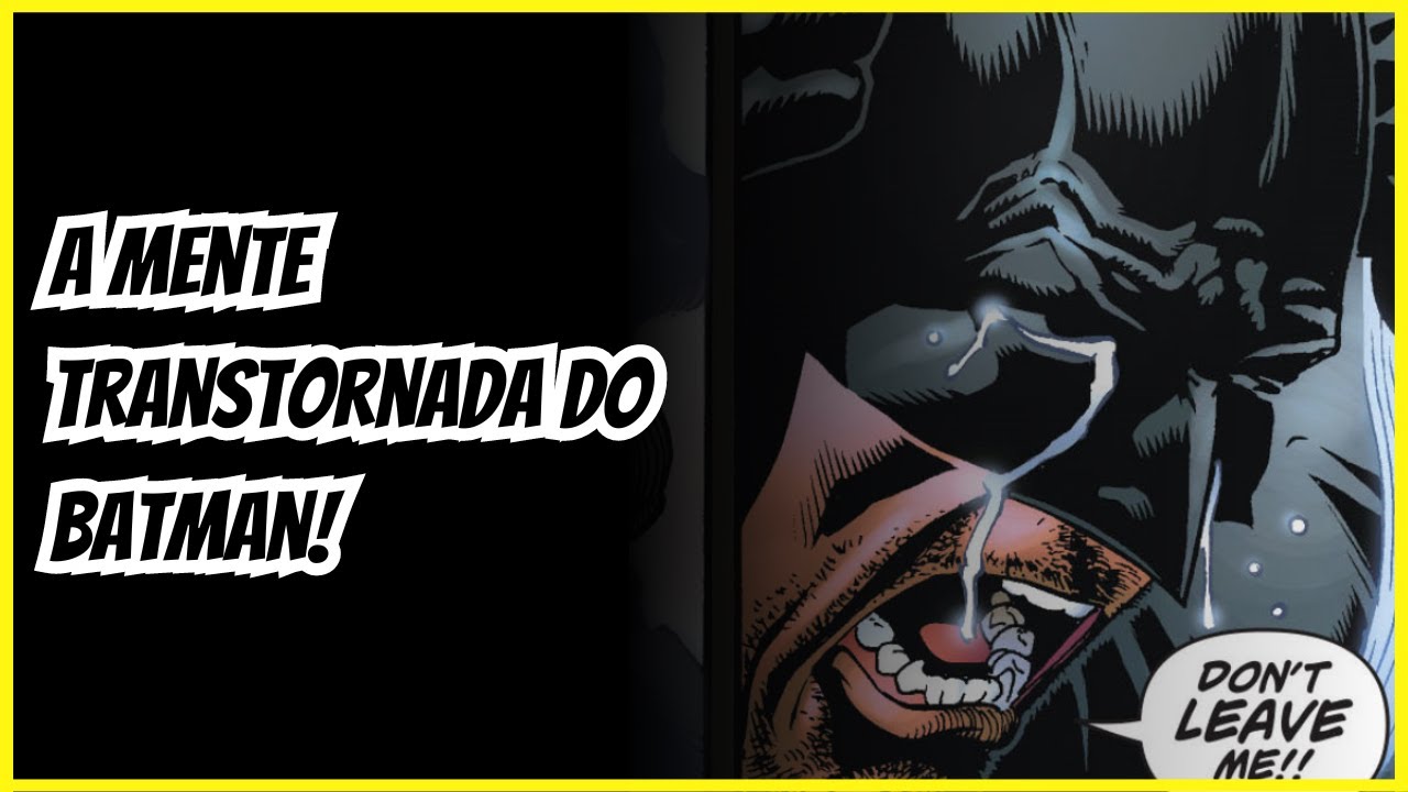 HER&Oacute;I NO DIV&Atilde;: A MENTE TRANSTORNADA DO BATMAN!
