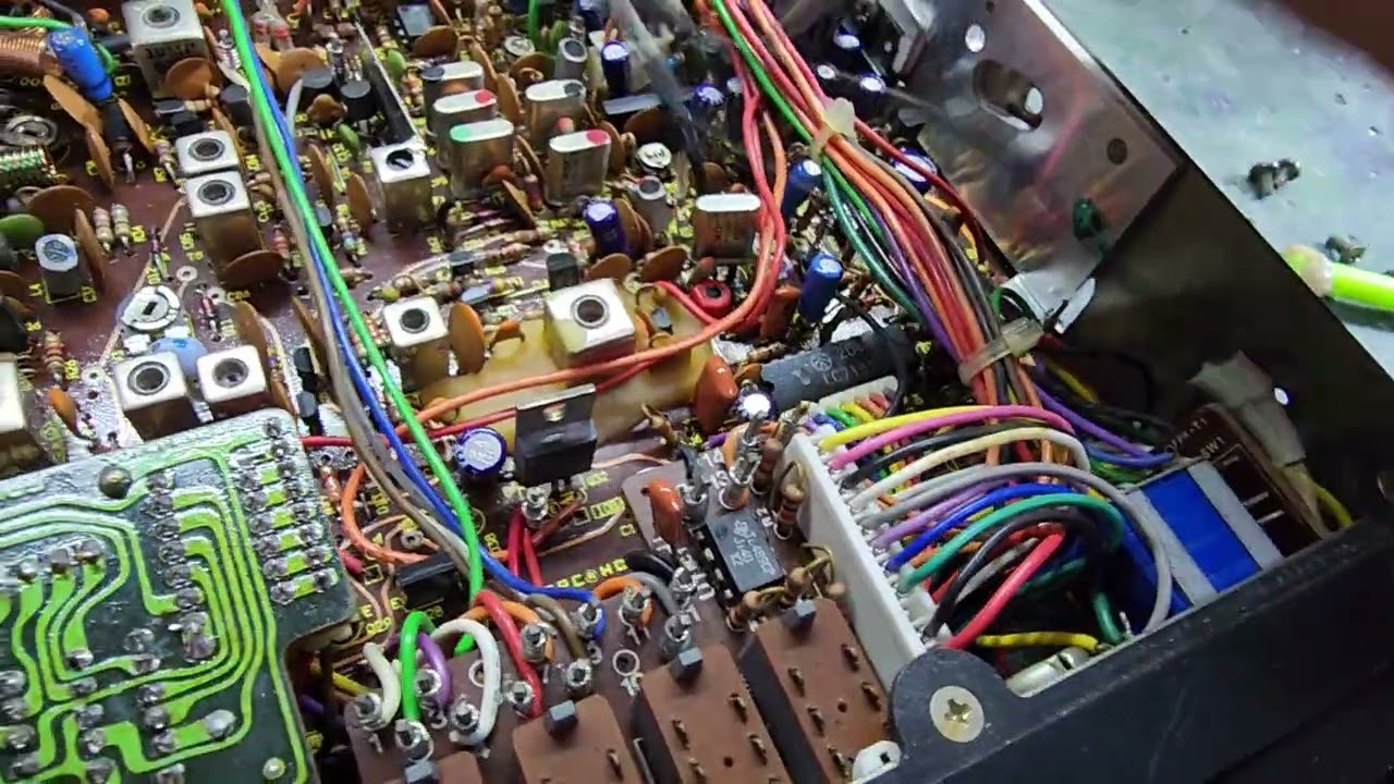 LIVE...Perbaikan CB aries super 120 mode ssb tak keluar power