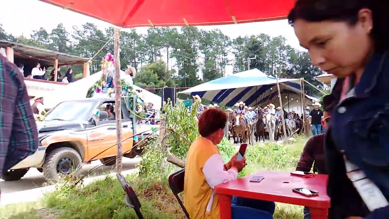Cabalgata, fiesta patronal en pueblo viejo 15 de agosto 2025