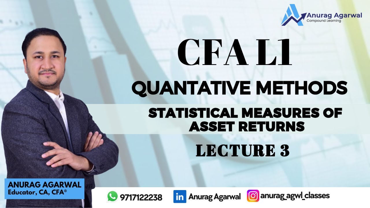 CFA L1 QM Statistical Measures of Assets Return Lec-3