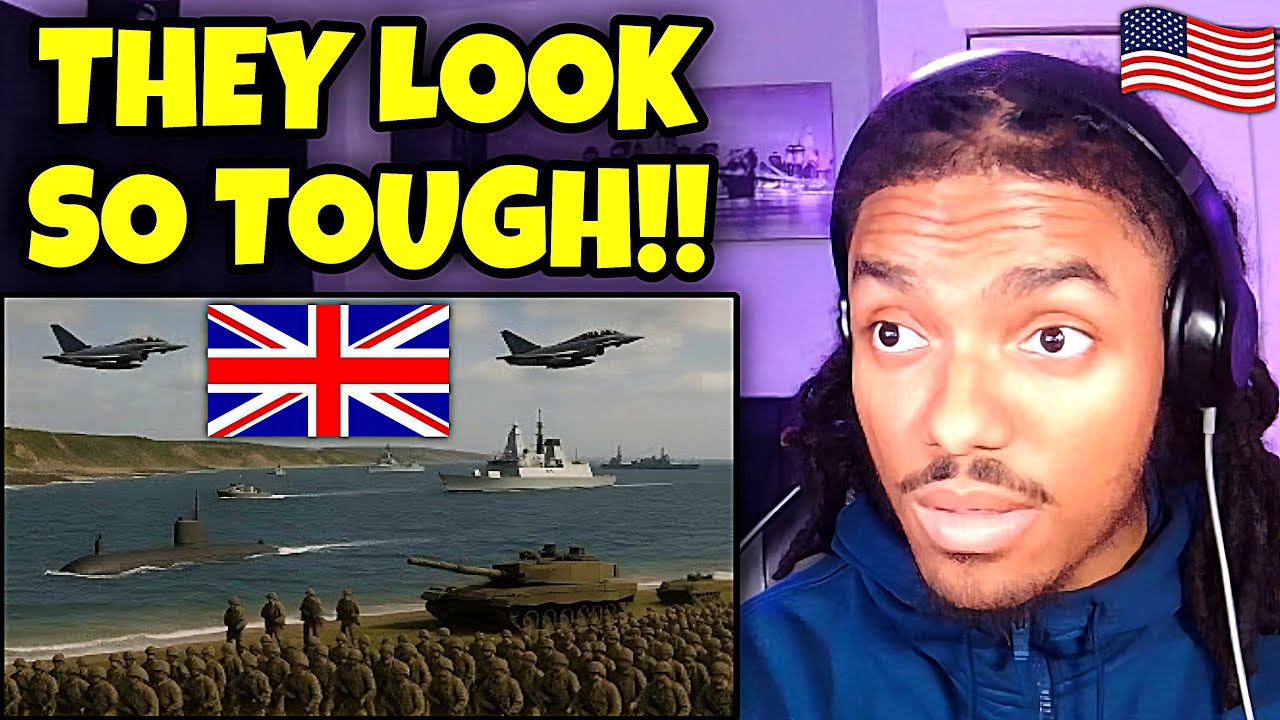 AMERICAN REACTS to How the UK Military is On Another Level