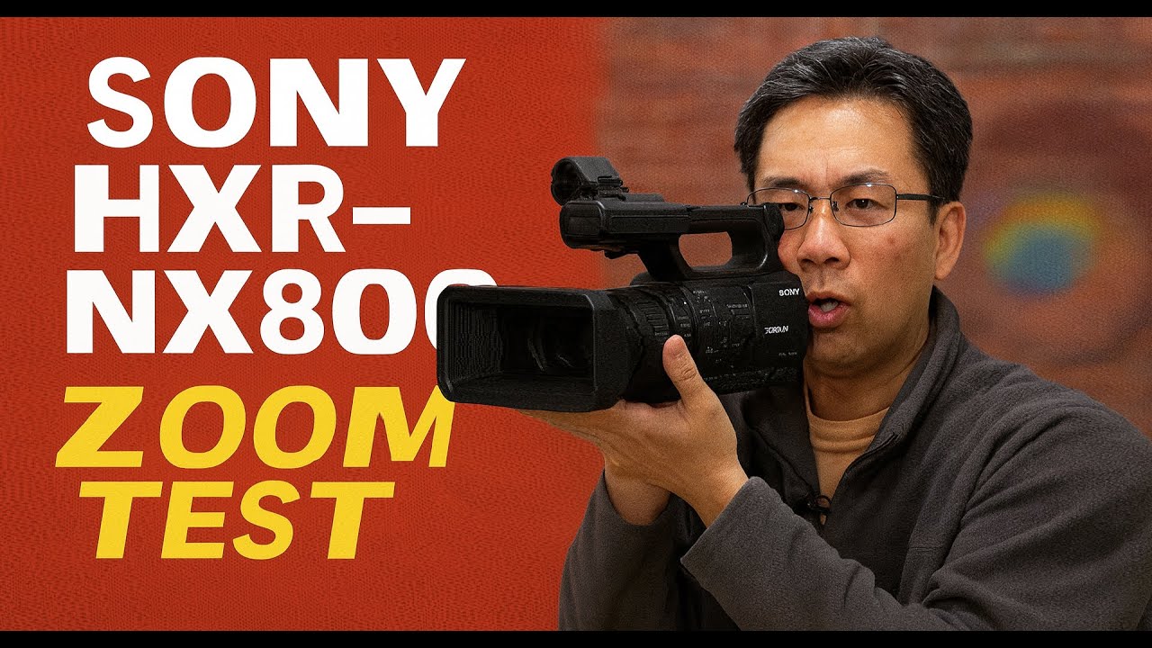 ここまで寄れる!?　SONY　HXR-NX800 ズーム限界検証　#sony