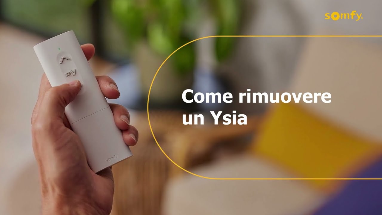 Come rimuovere un telecomando Ysia
