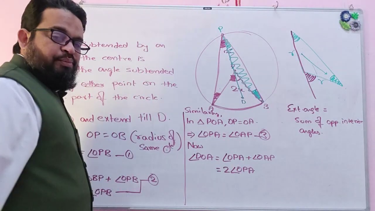 Grade 9 - Concepts and Theorems - Circles - Part 2/3