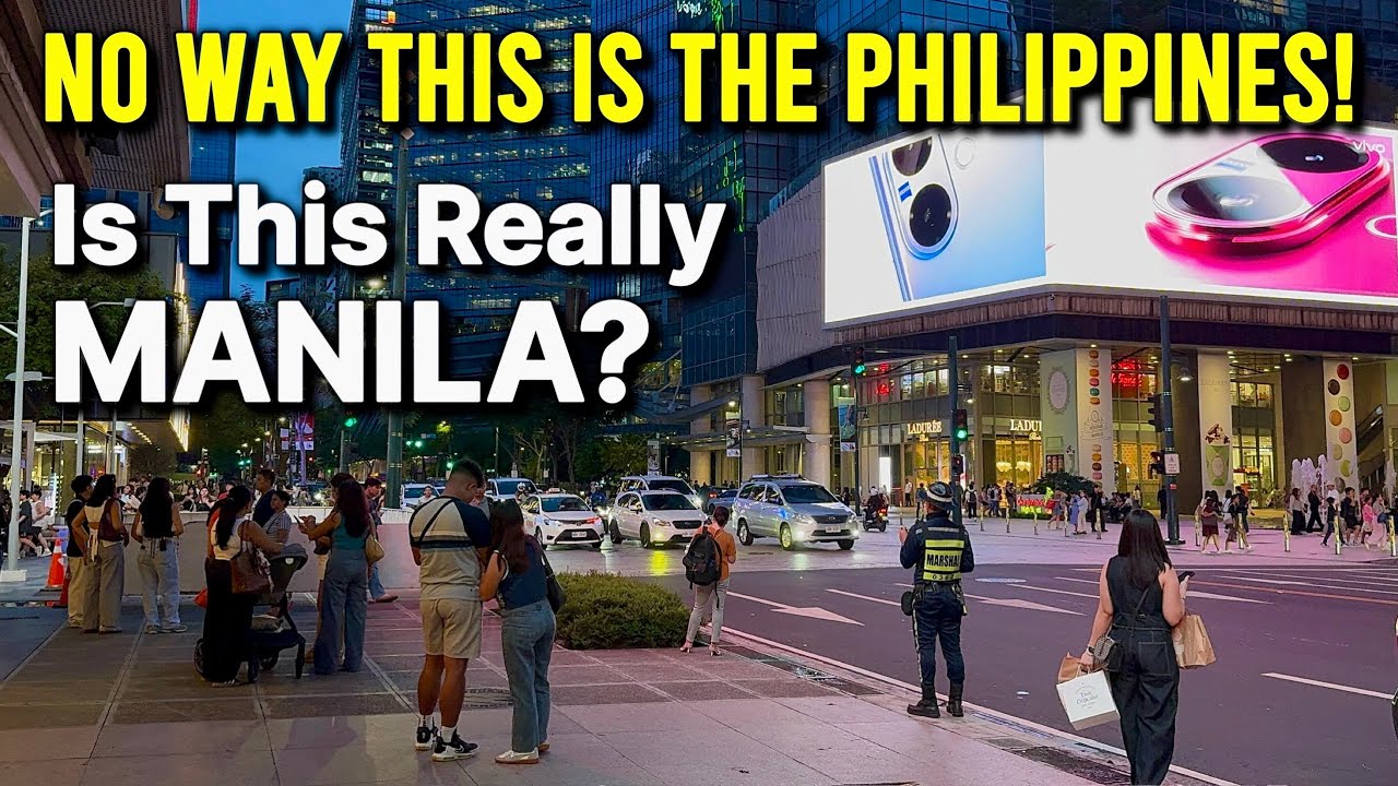 You Won’t Believe This is the Philippines! 🇵🇭 Walking in BGC Taguig City, Manila 2025