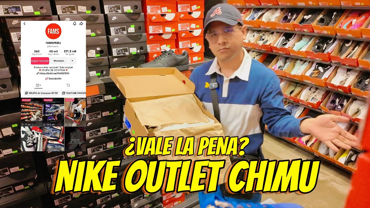 NIKE OUTLET CHIMU SJL: DESCUENTOS ENERO 2026 #famsperu