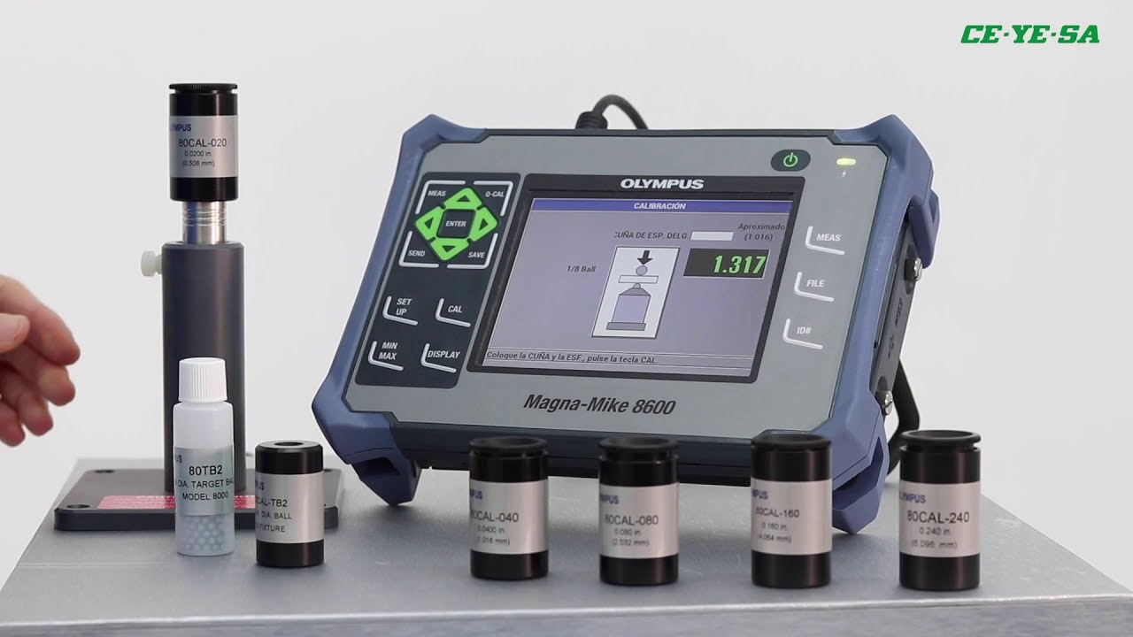 Medidor de espesores Magna-Mike 8600