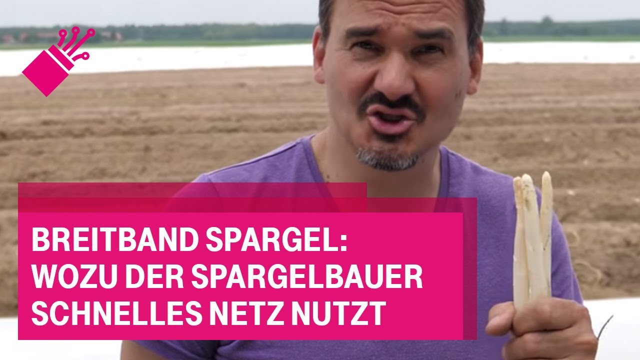Breitband Spargel: Wozu der Spargelbauer schnelles Netz nutzt