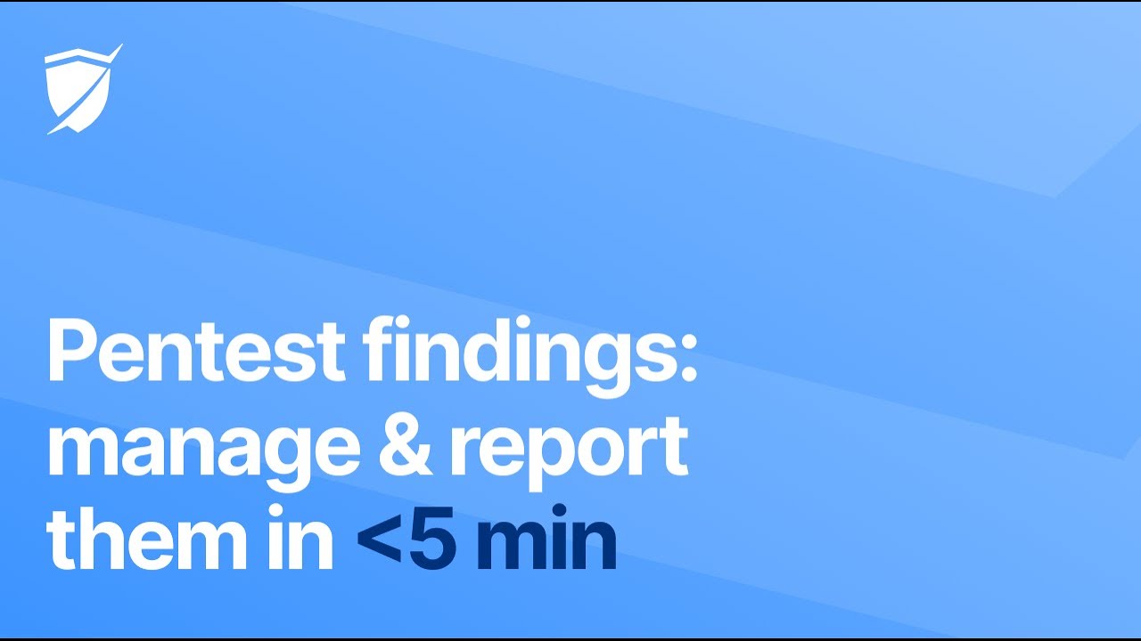 Manage your pentest findings like a smooth operator