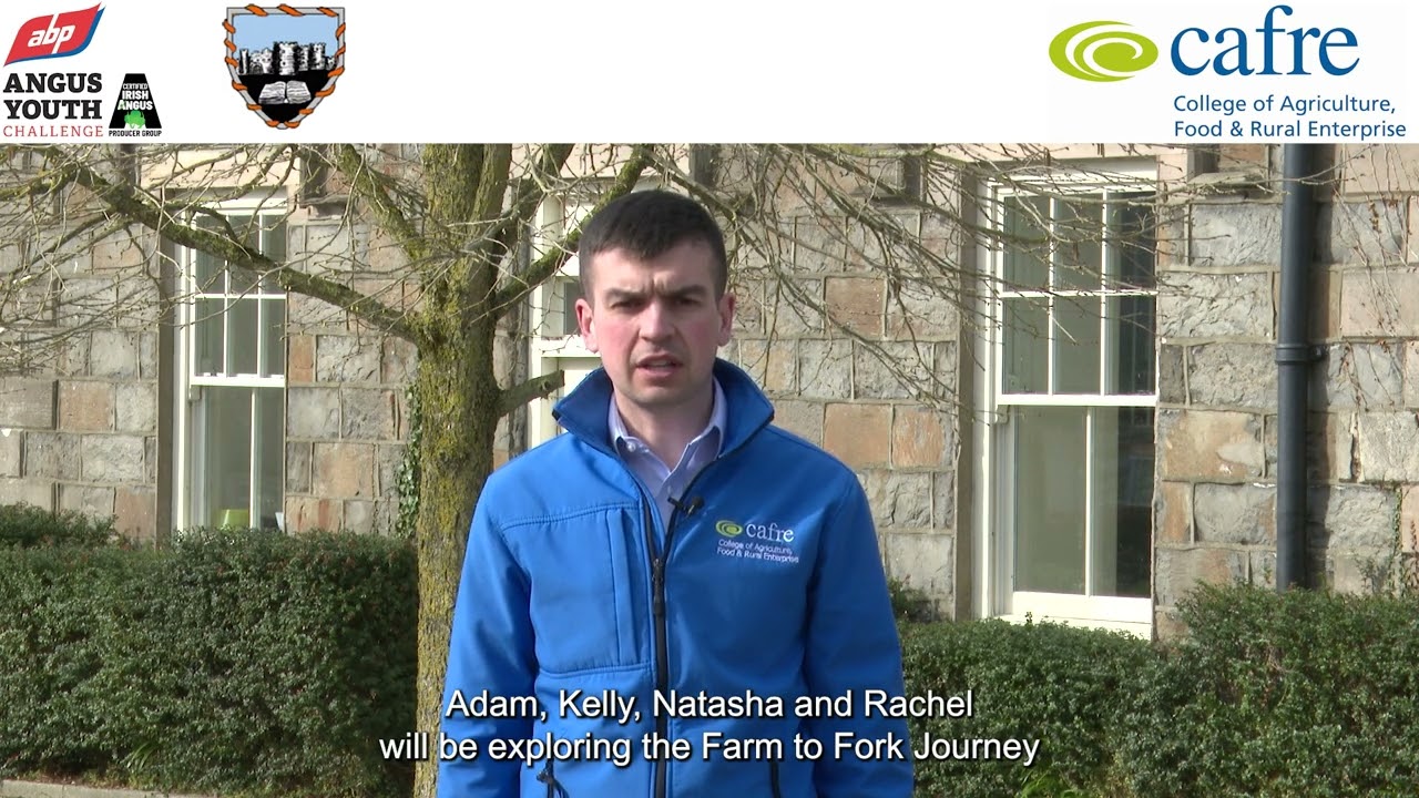 Jack Friar, CAFRE Adviser, mentor for Markethill High School - ABP Angus Youth Challenge 24/25