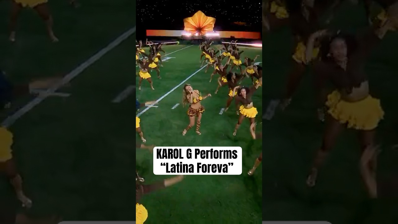 Karol G Performing LATINA FOREVA