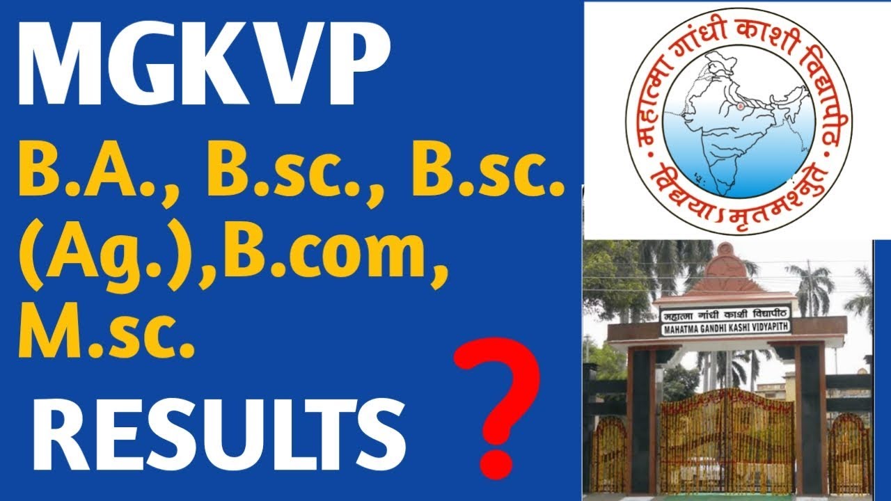 Mgkvp B.A, B.sc, B.com, M.sc, Result 2019 || Mgkvp Bsc ag Result || 2019 ||