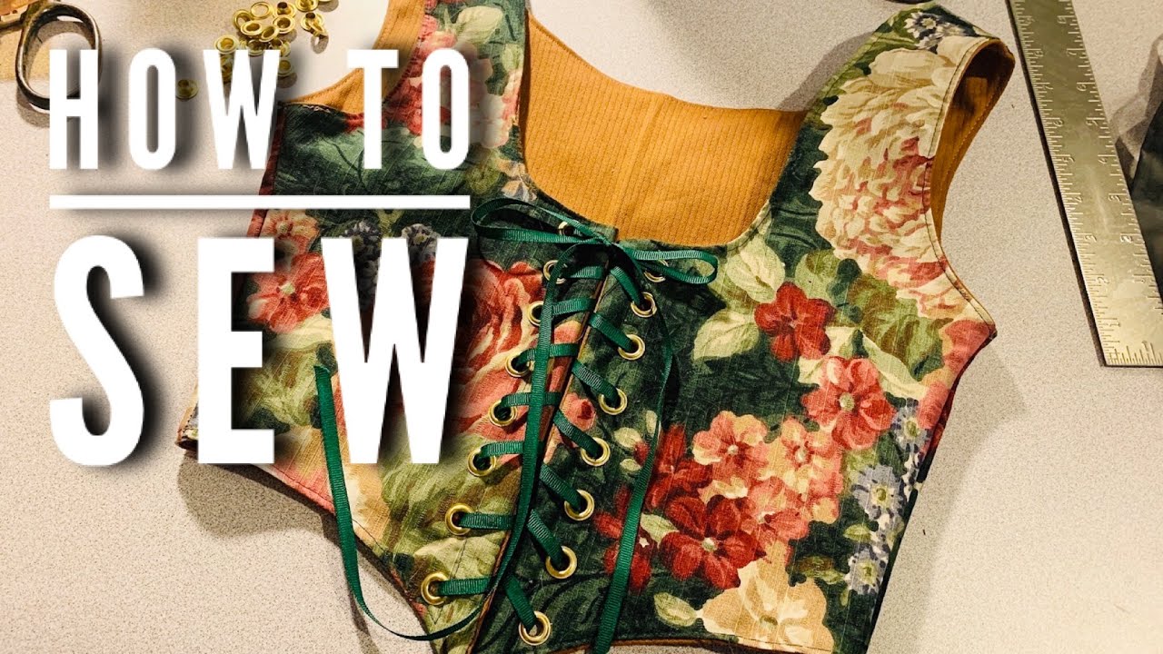 How To Sew A Reversible Peasant Bodice